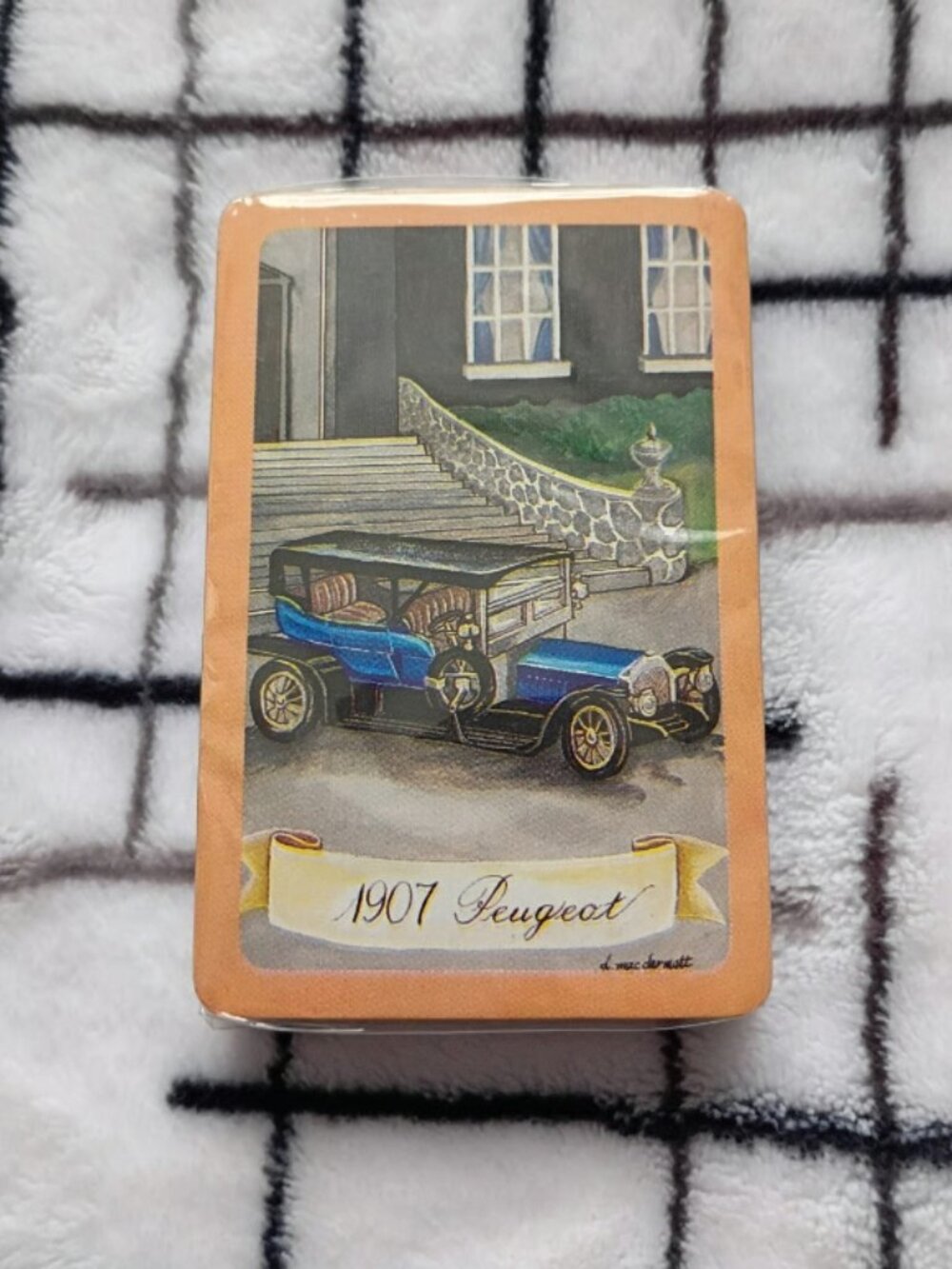 1980s Albert E. Price Sealed Pack of Playing Cards Artwork Artist D. Macdermott